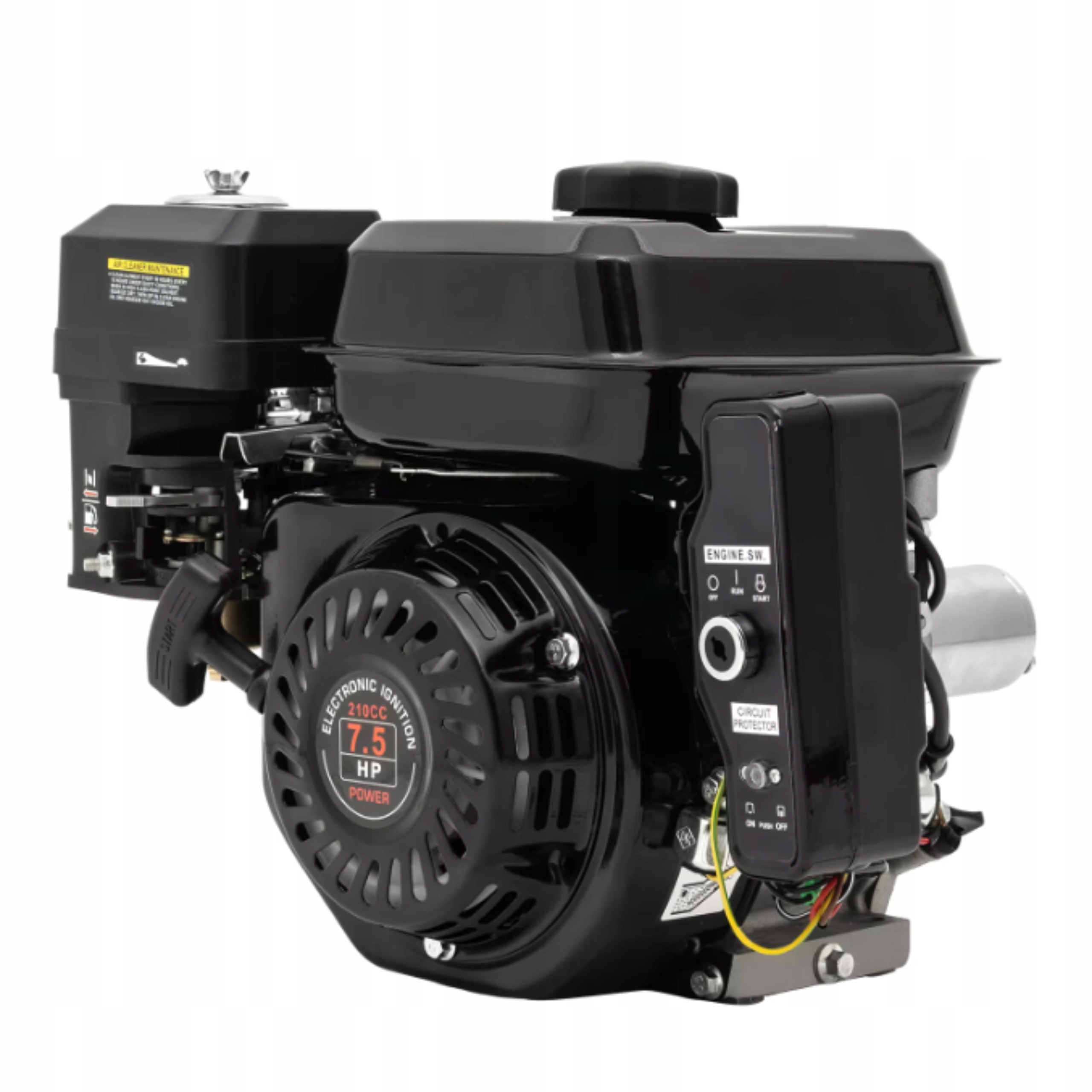 Benzínový motor 4-taktní 7.5 Hp Čtyřtaktní spalovací agregát ubijaček