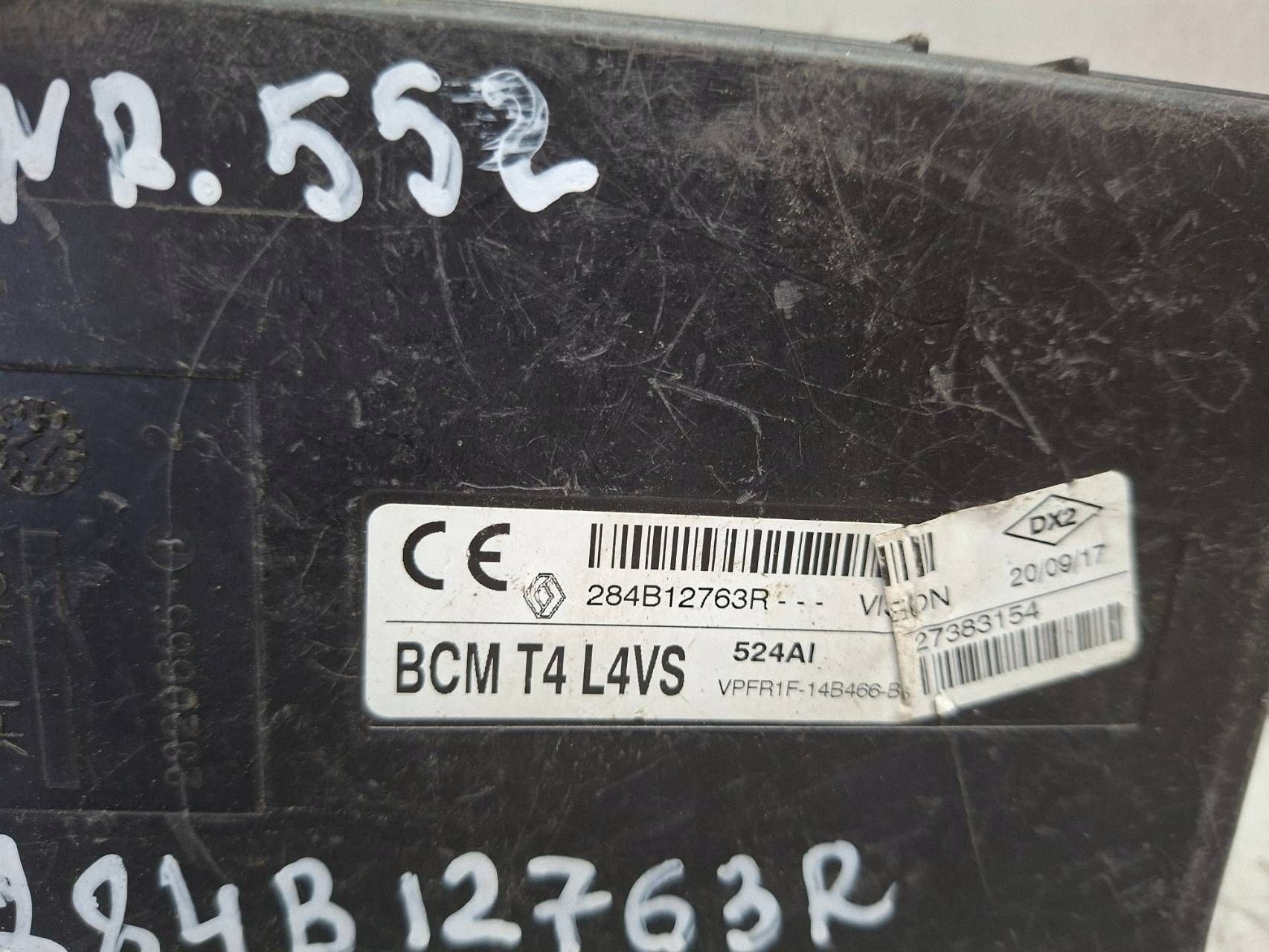 module control unit KOMFORTU BCM 284B12763R RENAULT TRAFIC III