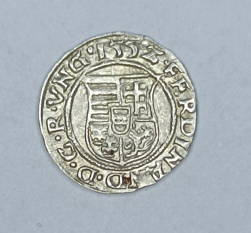 WĘGRY - DENAR 1552 (1) - FERDYNAND I - bardzo ładna