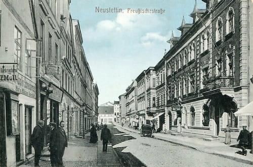 Szczecinek ul. Pruska -Reprodukcja 7050