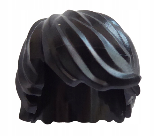 

Lego 87991 Czarne włosy z grzywką