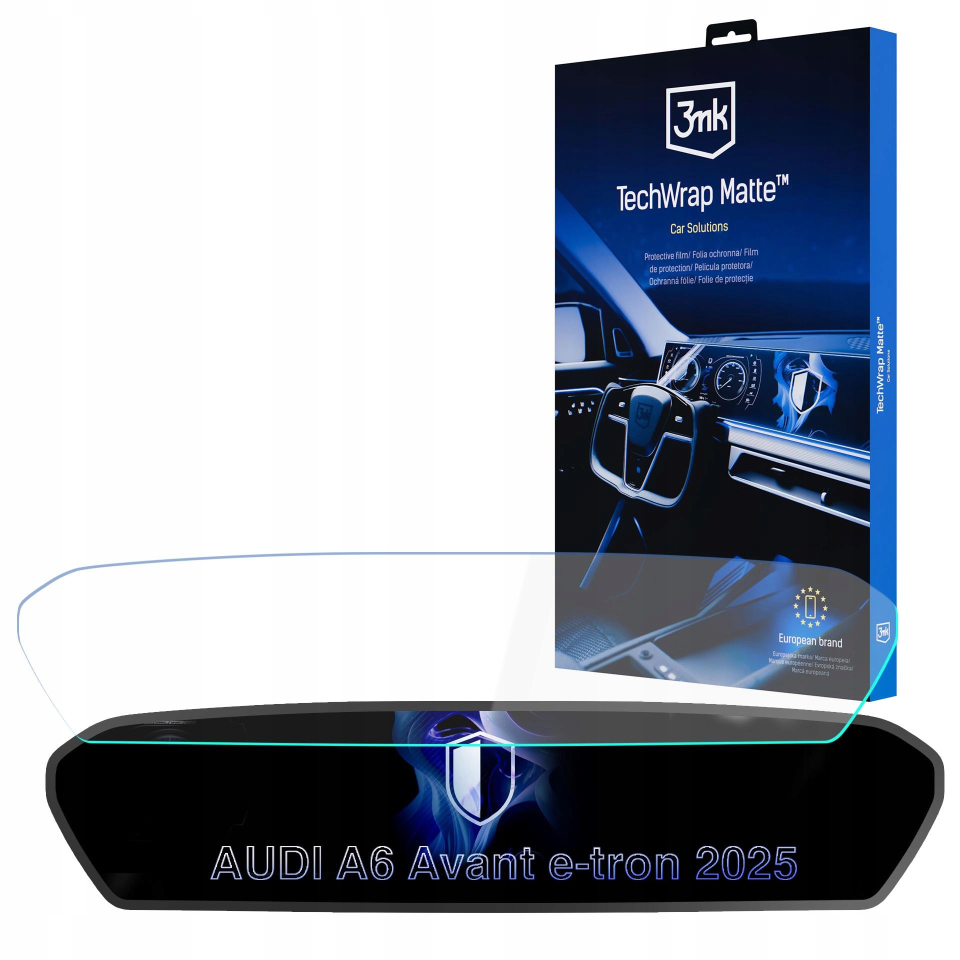 Fólie Audi A6 Avant e-tron 2025- 3mk TechWrap Matte Center Display