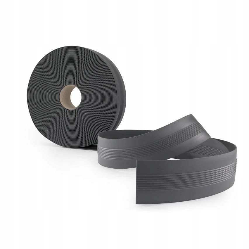 Dilatační spojovací lišta maskovací Pvc. tmavě šedá, 25 m, 7 cm