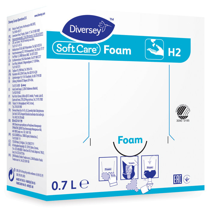 

Soft Care Foam pianka h2 mydło w pianie Diversey