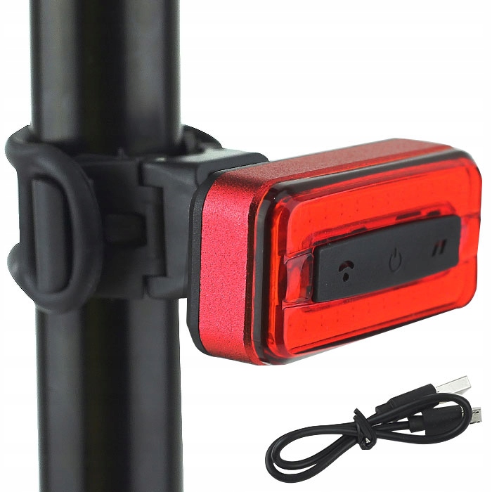 

Lampka rowerowa tył AU58 lampa na rower 100 lm