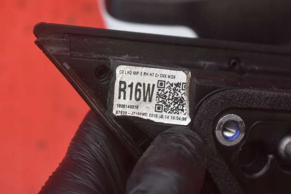 mirror right WD 049783 EU KIA CEED 3 III 18-20 5 PIN