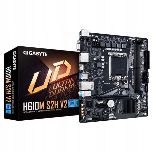 Gigabyte Základná doska H610M S2H V2 s1700 2DDR 5 Dp/hdmi/dsub M.2 mATX
