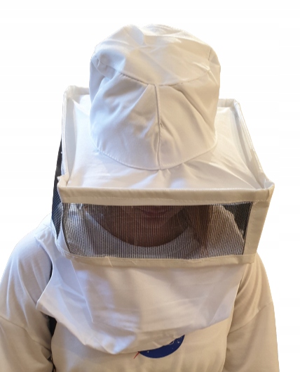 Čtvercová včelařská maska