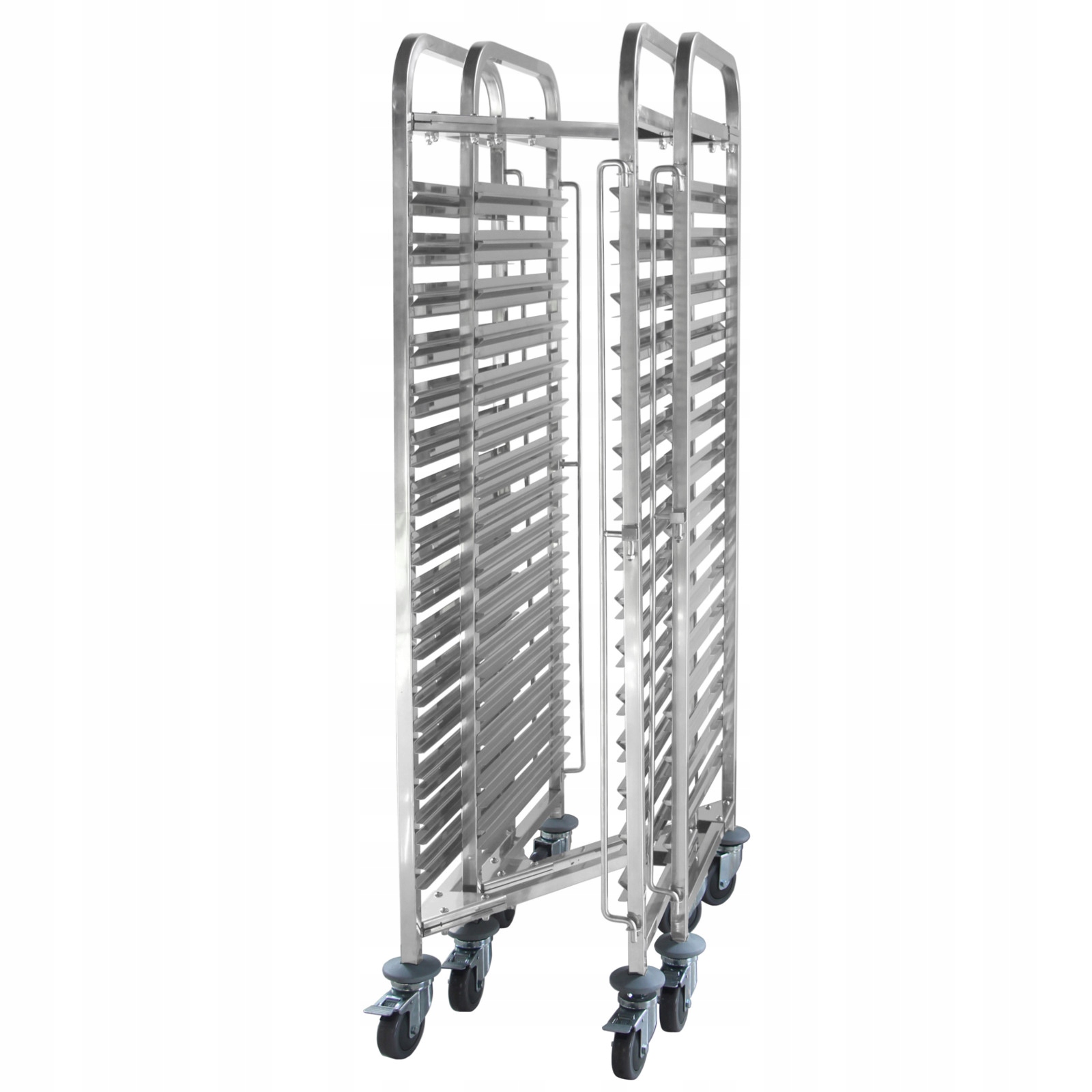 Ocelový Vozík Pro Přepravu Kontejnerů A Gastronomických Podnosů 15XGN1/1