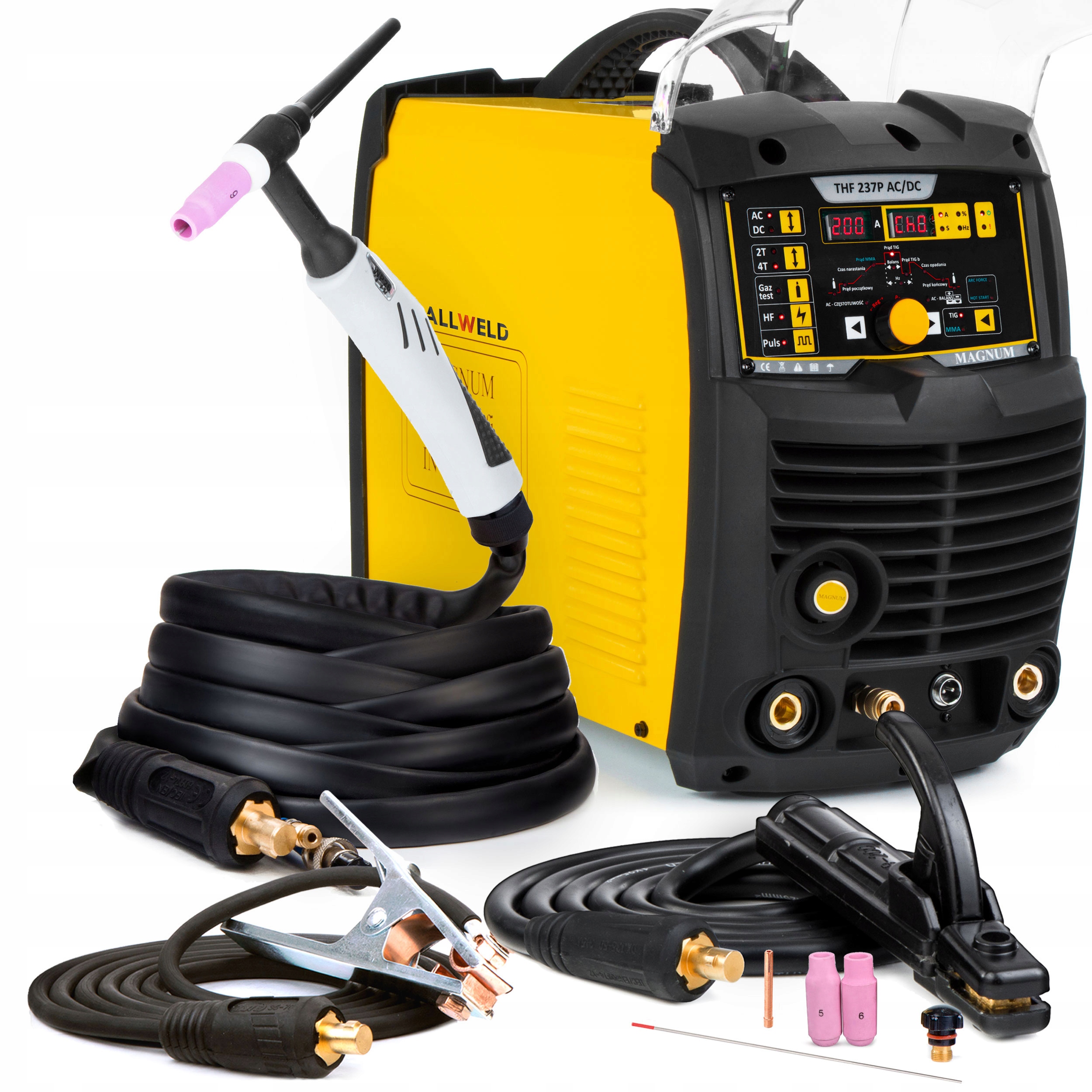 

Spawarka Inwertorowa Tig Ac DC 200A Magnum Thf 237