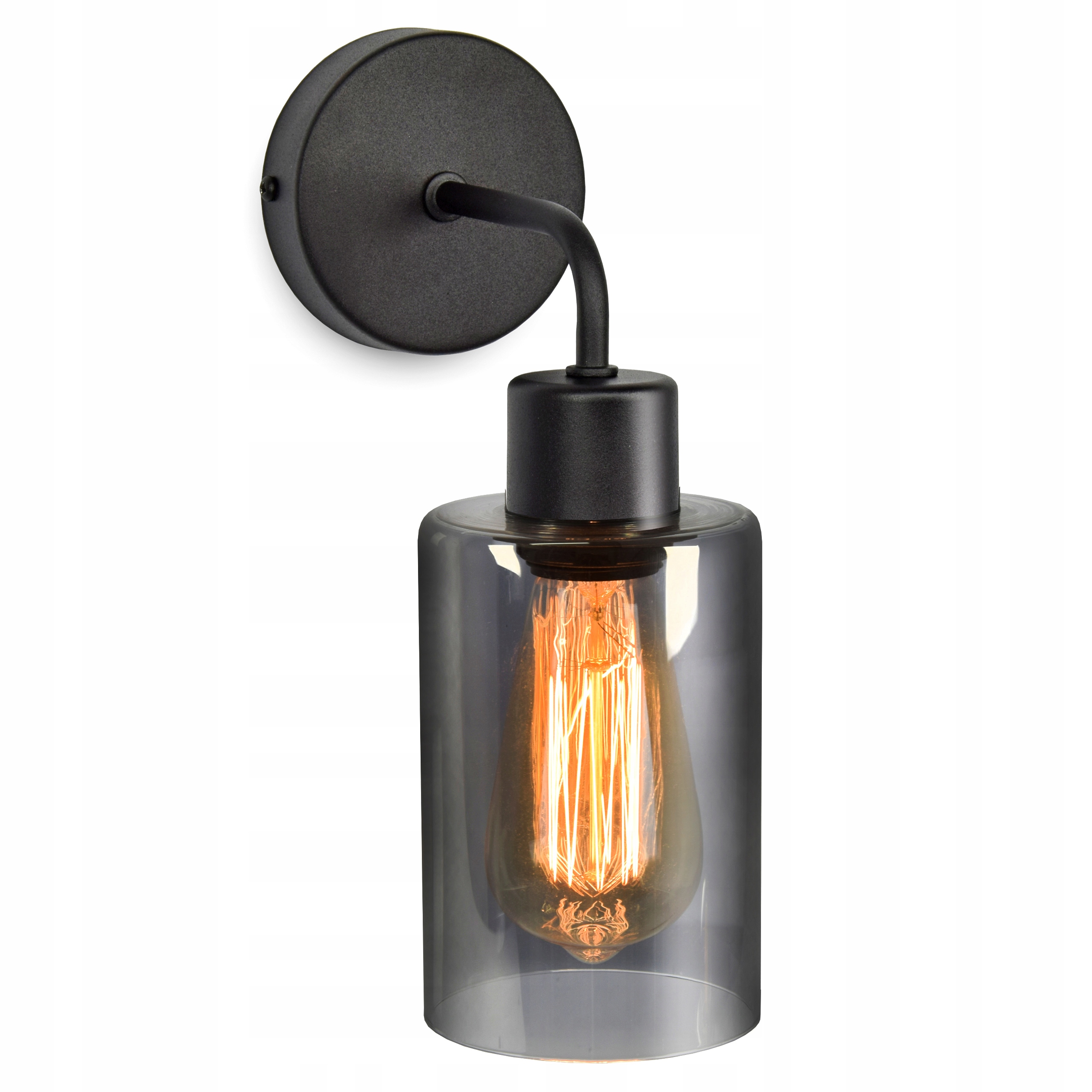 

Kinkiet Lampa Ścienna Szklana Tuba Tuby Loft Led