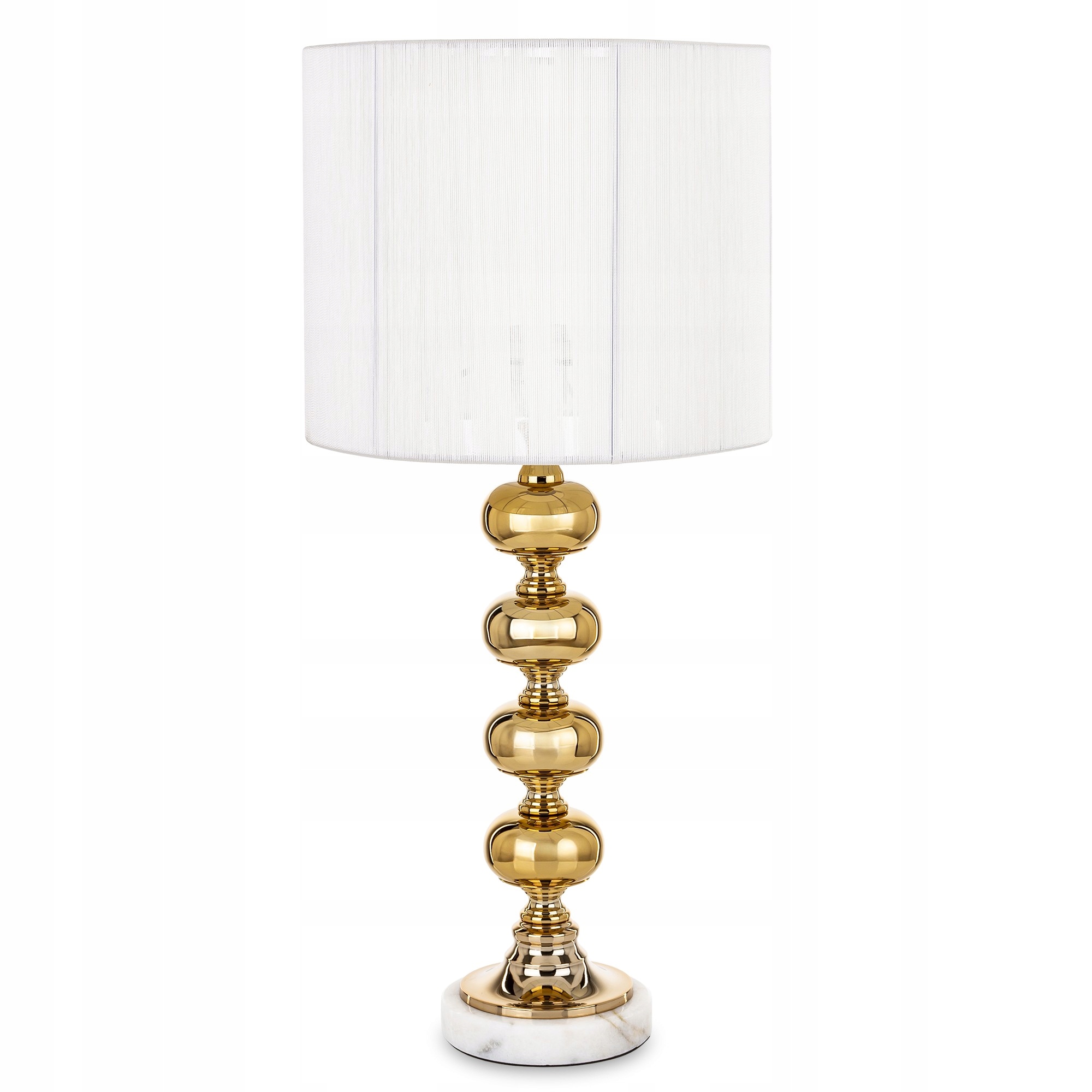 Moderná zlatá nočná lampa Stolová lampa lesklá Glamour do spálne