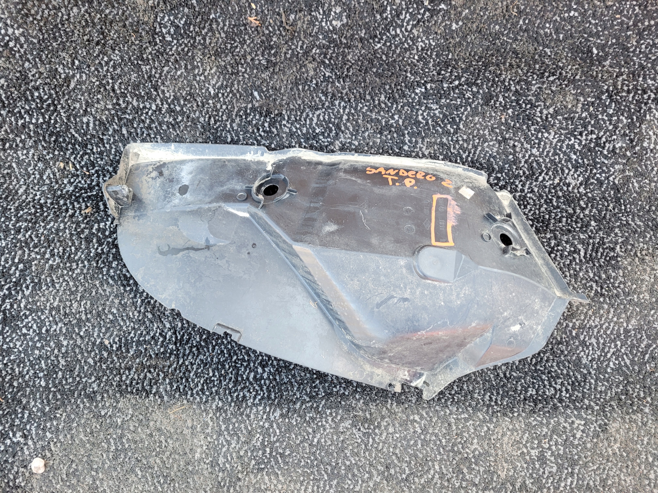 mudguard rear. rear part right DACIA SANDERO II