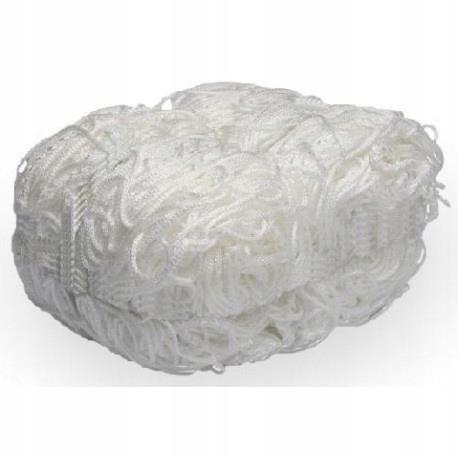 SIATKA NA BRAMKĘ PIŁKA RĘCZNA PEŁNOWYMIAROWA 3x2M PP 4MM GŁ. 1M WYTRZYMAŁA Model 3x2