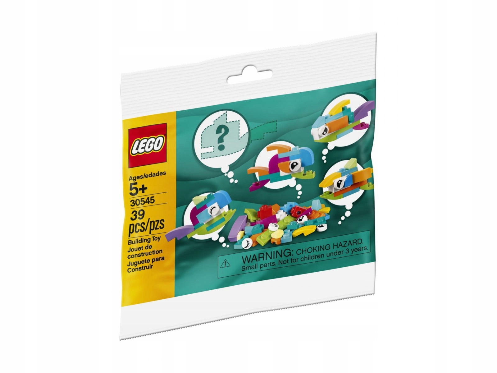 Lego Classic 30545 Swobodne Budowanie Zbuduj Rybkę polybag, dla dzieci +3