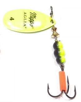 Błystka Mepps Aglia Fluo nr 4 Seledynowa Chartreuse