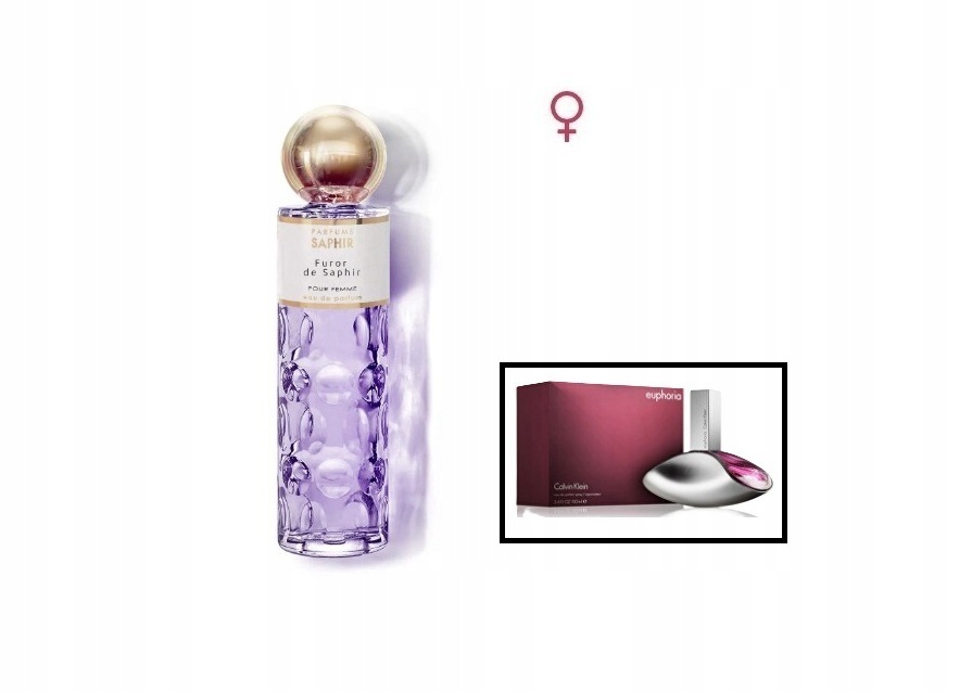 Parfémovaná voda pro ženy Saphir Furor de Saphir Pour Femme 200 ml