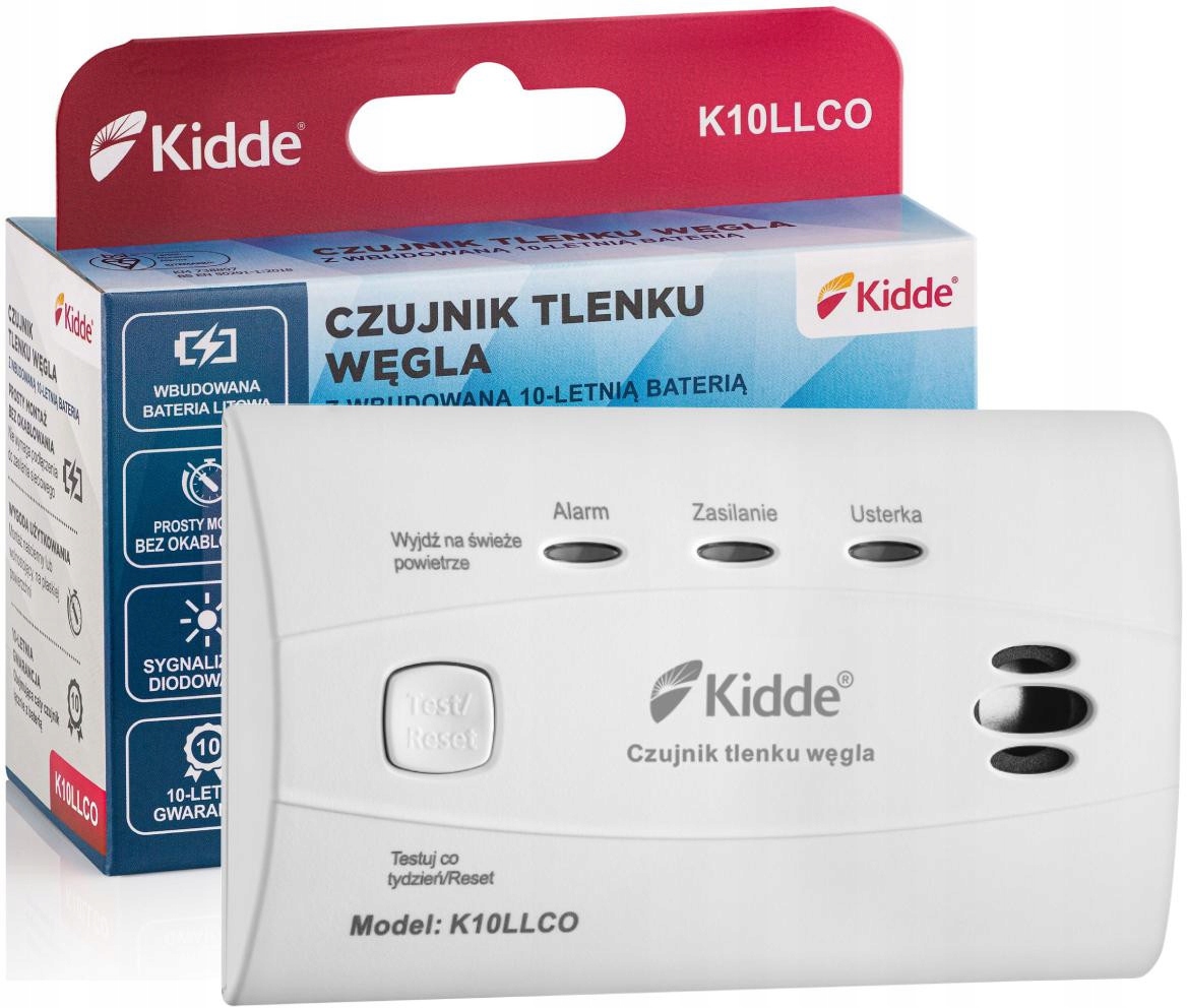 Detektor oxidu uhelnatého Kidde K10LLCO