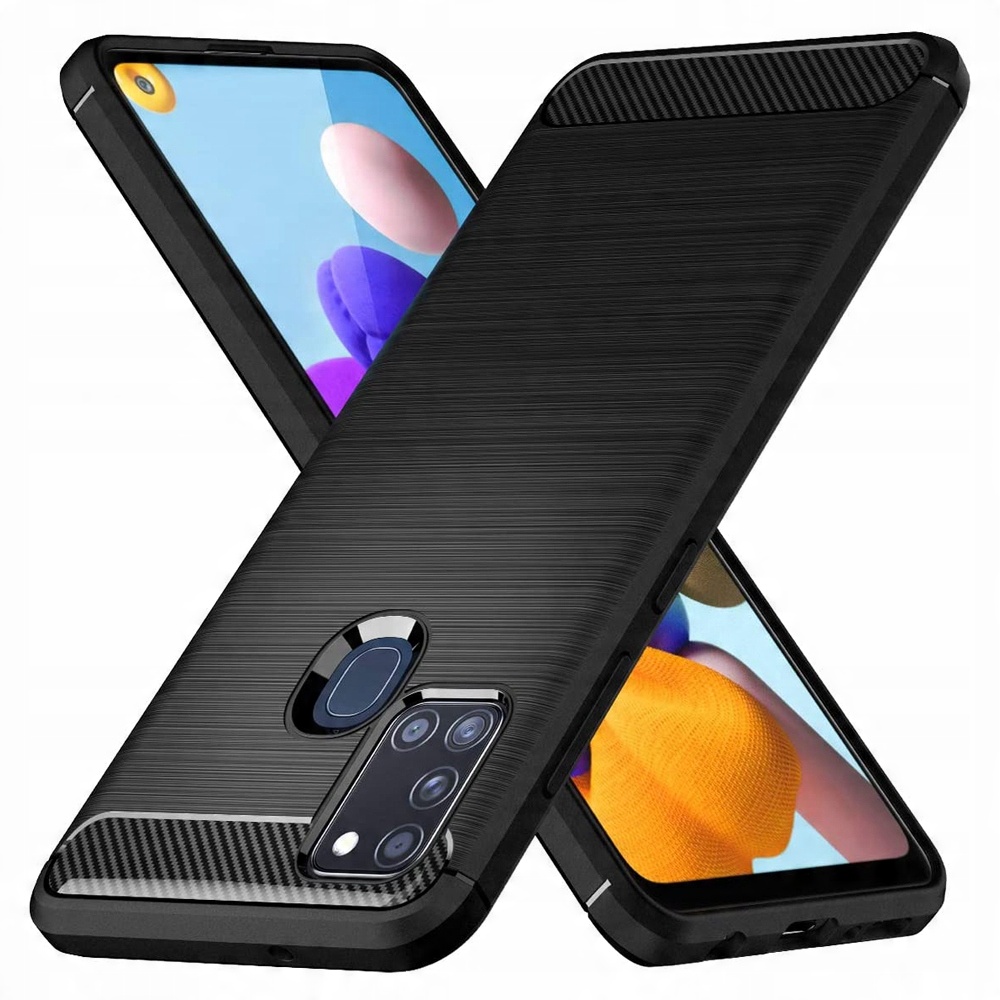 

Etui Pancerne Karbon +szkło do Samsung Galaxy A21s