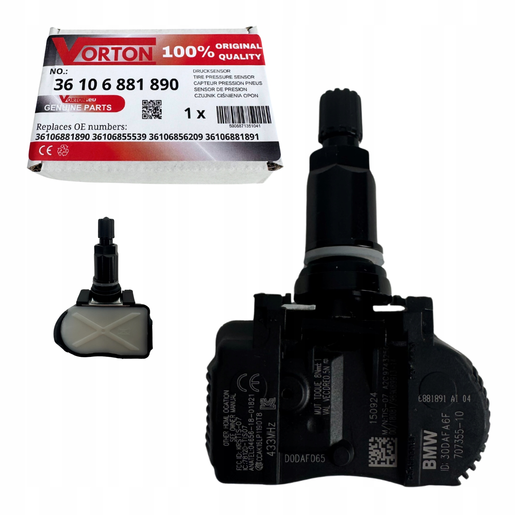 Snímač Tlaku Pneumatik RDCi Bmw Série 1 F20 F21 F40 2 F22 F23 F30 F45 F46
