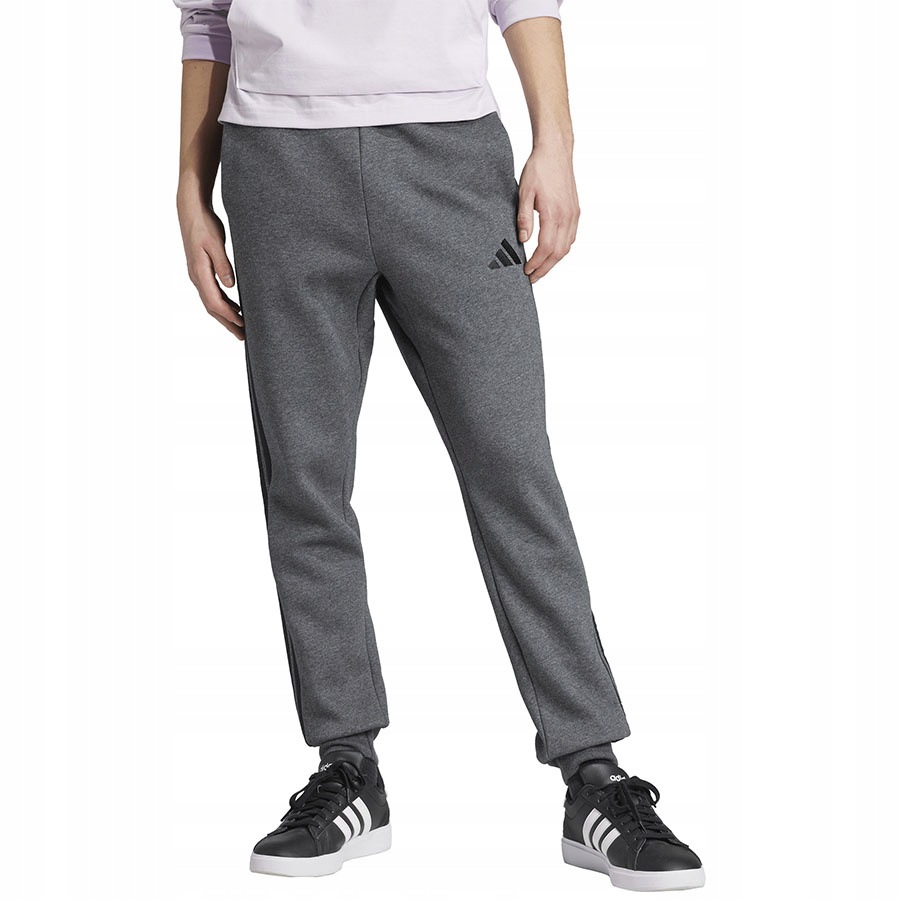 Spodnie adidas Essentials Fleece Pants JW1893 czerwony M