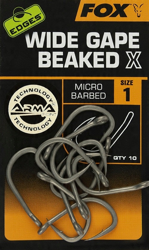 

Haczyk Fox Edges Wide Gape Beaked X 1 10szt CHK224