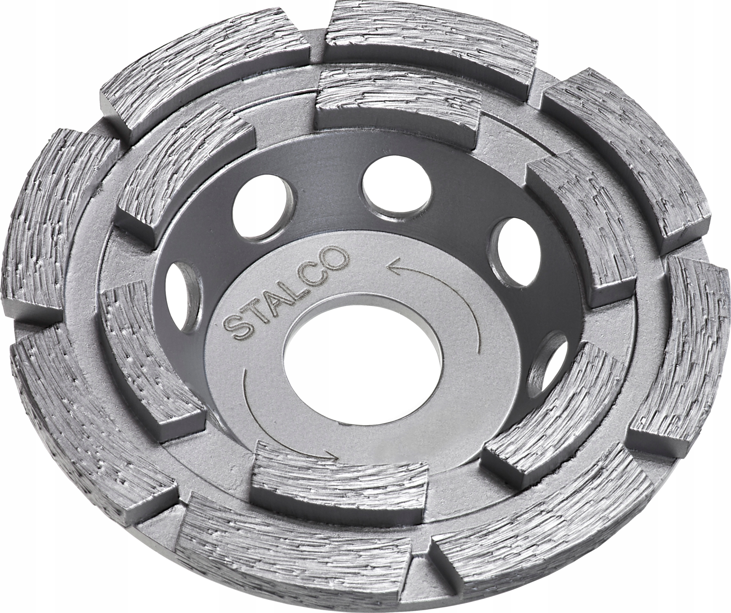 Stalco Diamantový Kotouč Na Broušení Betonu 2 Řadový 125 MM