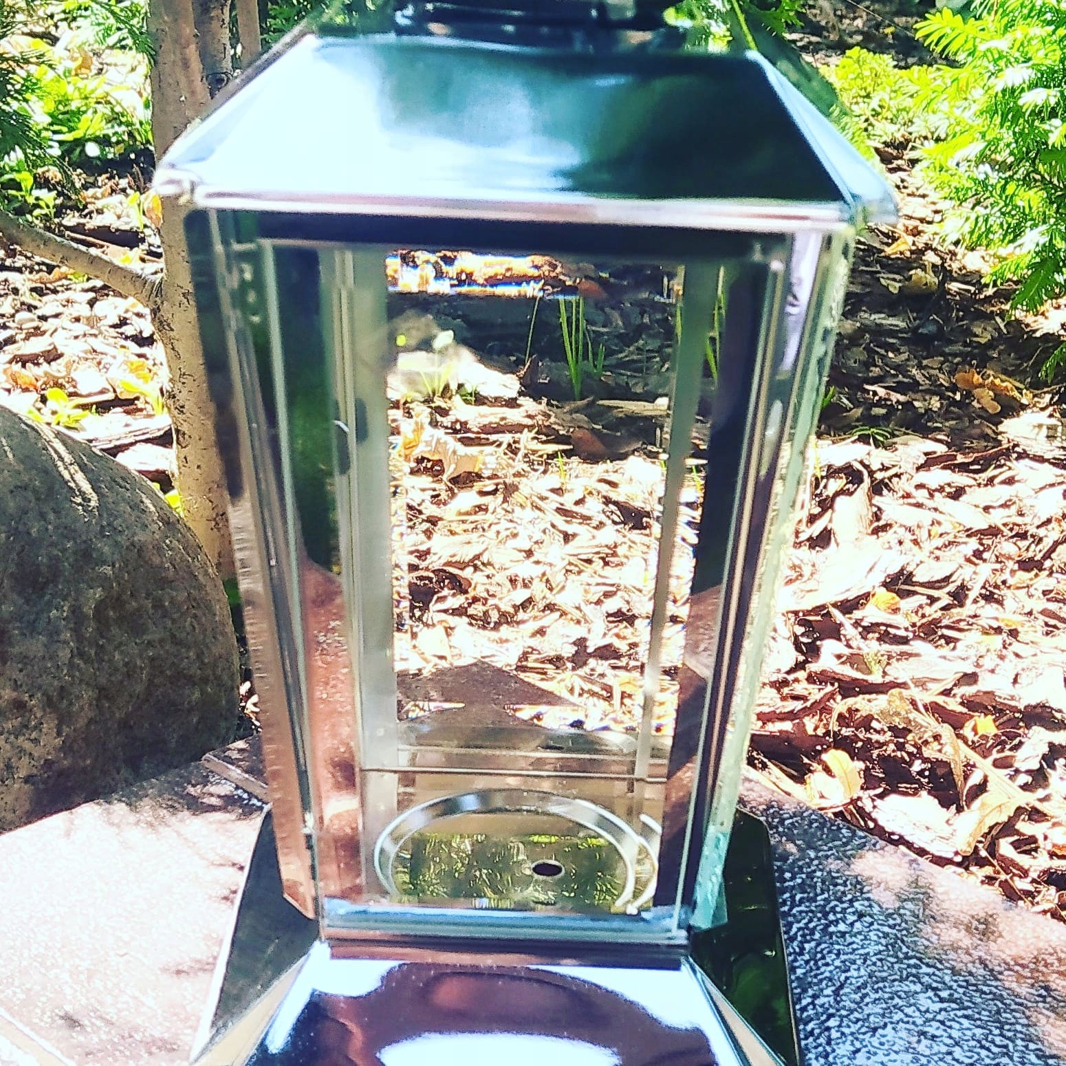 Paris Lampáš Nerezová Oceľ/ II/ Nová II. trieda/ Lampa Strieborná Ši