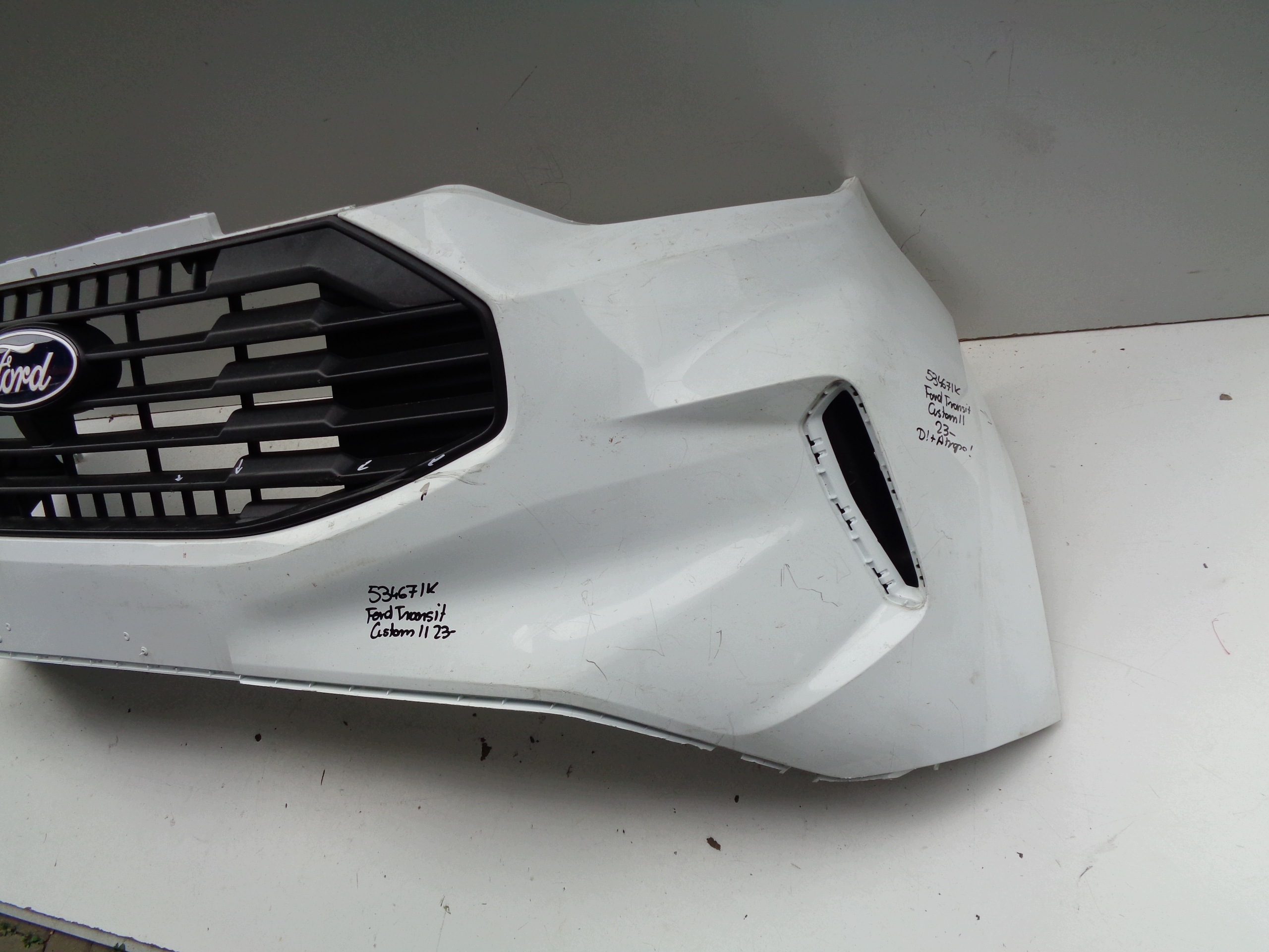 front bumper FORD TRANSIT CUSTOM II 23- NR 53467