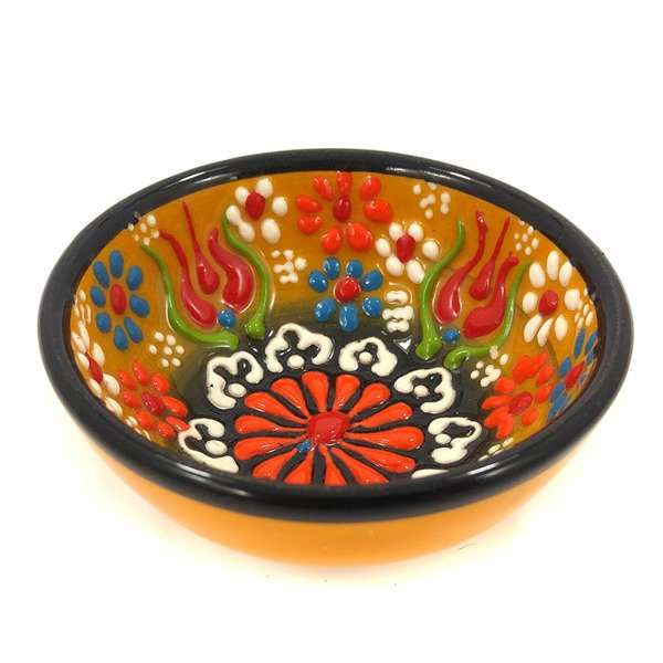 

Miseczka Ceramiczna Żółta (rękodzieło Turcja 8CM)