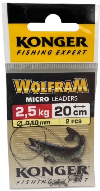 

Przypon Przypony Wolfram Konger [20cm/2,5kg] 2SZT