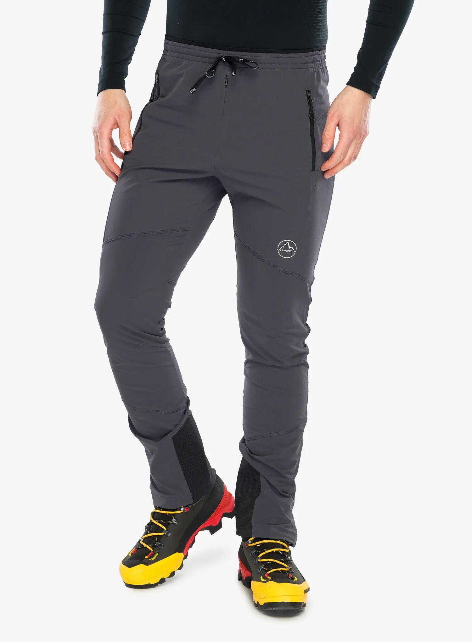 Softshellové kalhoty La Sportiva Aequilibrium Speed Pants onyx/chalk XL