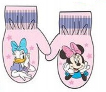 

Myszka Minnie rękawiczki jednopal 1-4 lat 13cm
