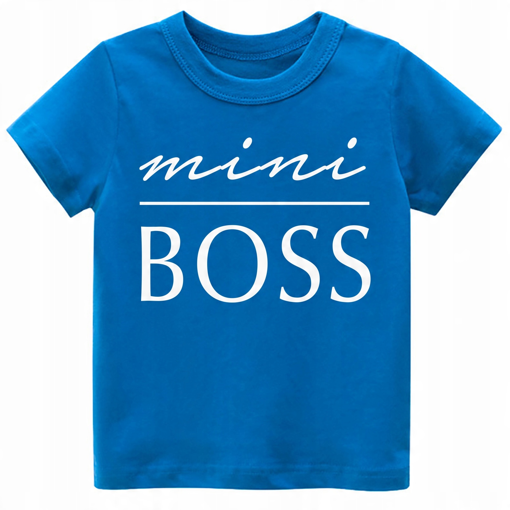 

Koszulka z nadrukiem tshirt Mini Boss kolory r 104