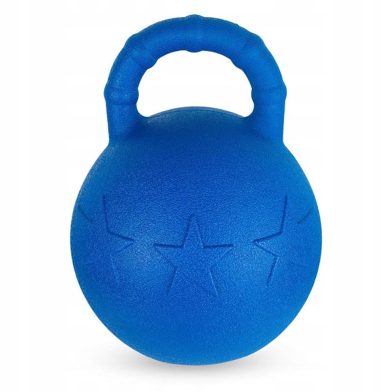 Velký míč pro koně na hraní bez nafukování, hračka do stáje, na padok