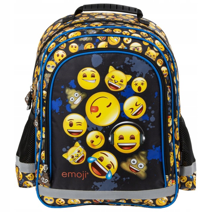 Školský batoh - Školský batoh derform emodži 12 emónov