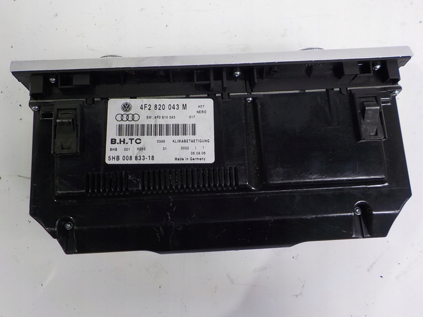 AUDI A6 C6 PANEL Schalter klimaanlage 4F2820043M
