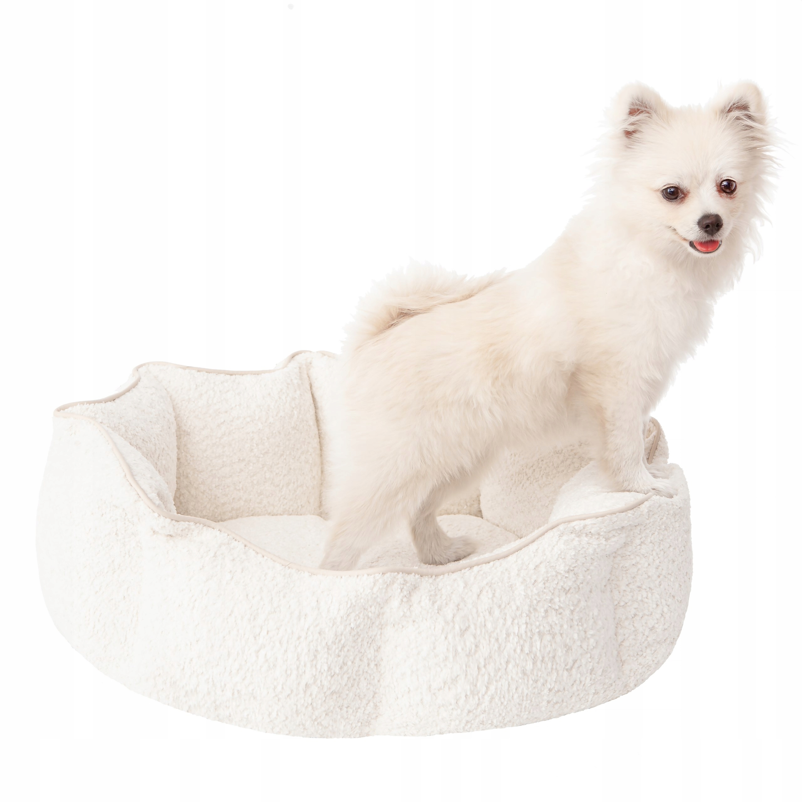 Levně Pelíšek pro psa, oválná matrace, pohodlná podložka pro psa nebo kočku 60x52 cm