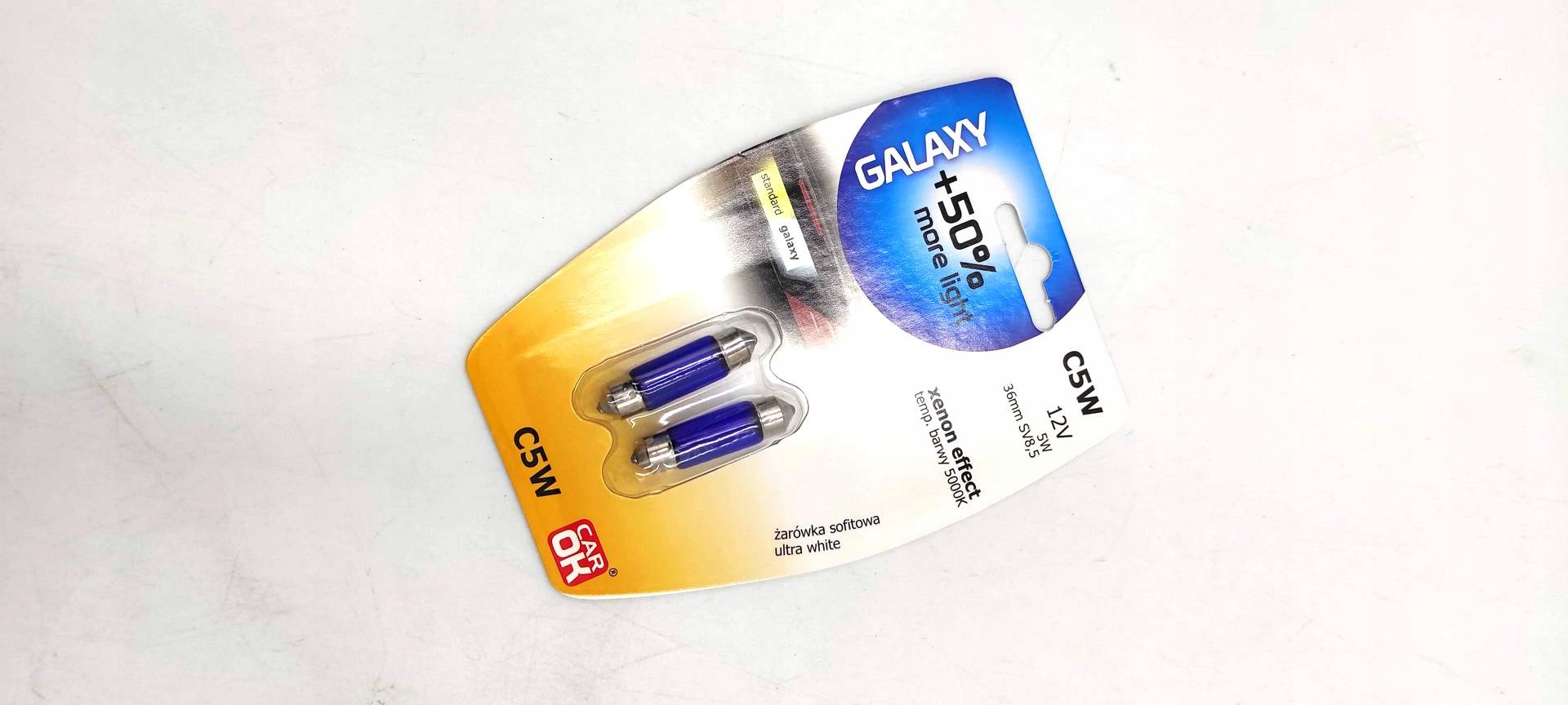 

C5W 12V5W rurka 35*BLUE bl-2 nOK (10)