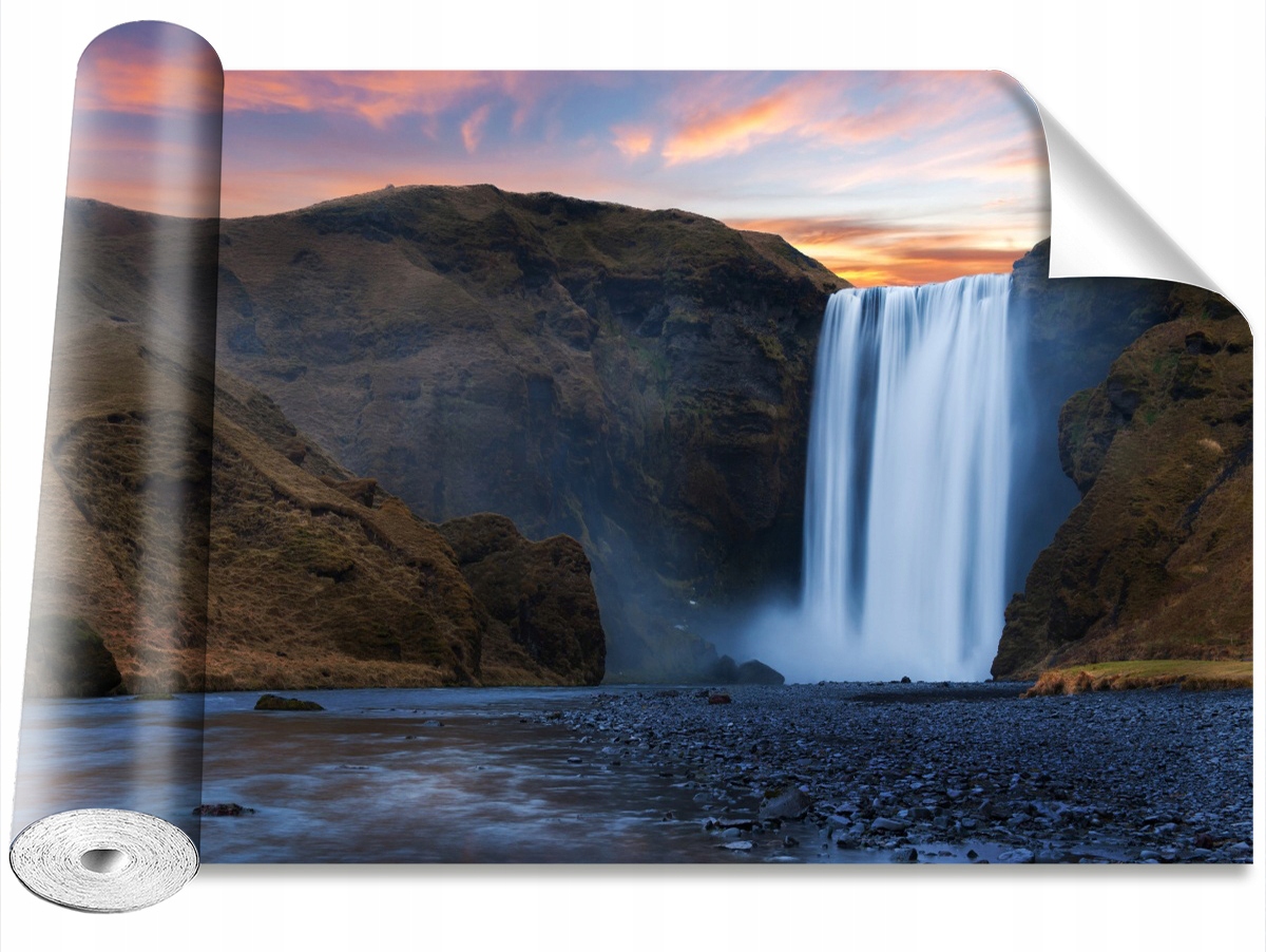 

Tapeta Samoprzylepna Wodospad Skogafoss 104x70