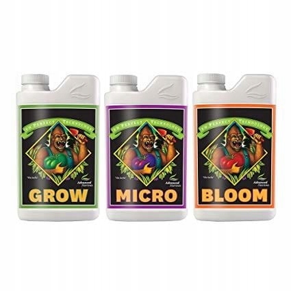 Advanced Nutrients Micro Bloom Grow Nawóz Zestaw 3 x 1l Ph perfect