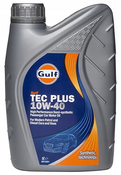 

Gulf Tec Plus 10W40 1L A3/B4 Sl/cf Mb 229.1