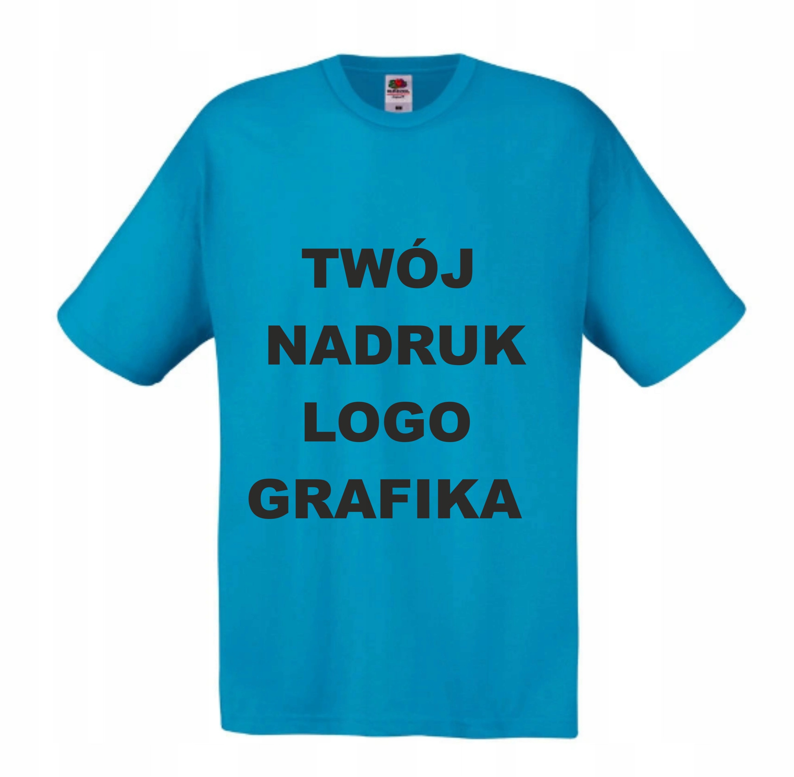 

T-shirt Koszulka z Własnym Nadrukiem napisem S