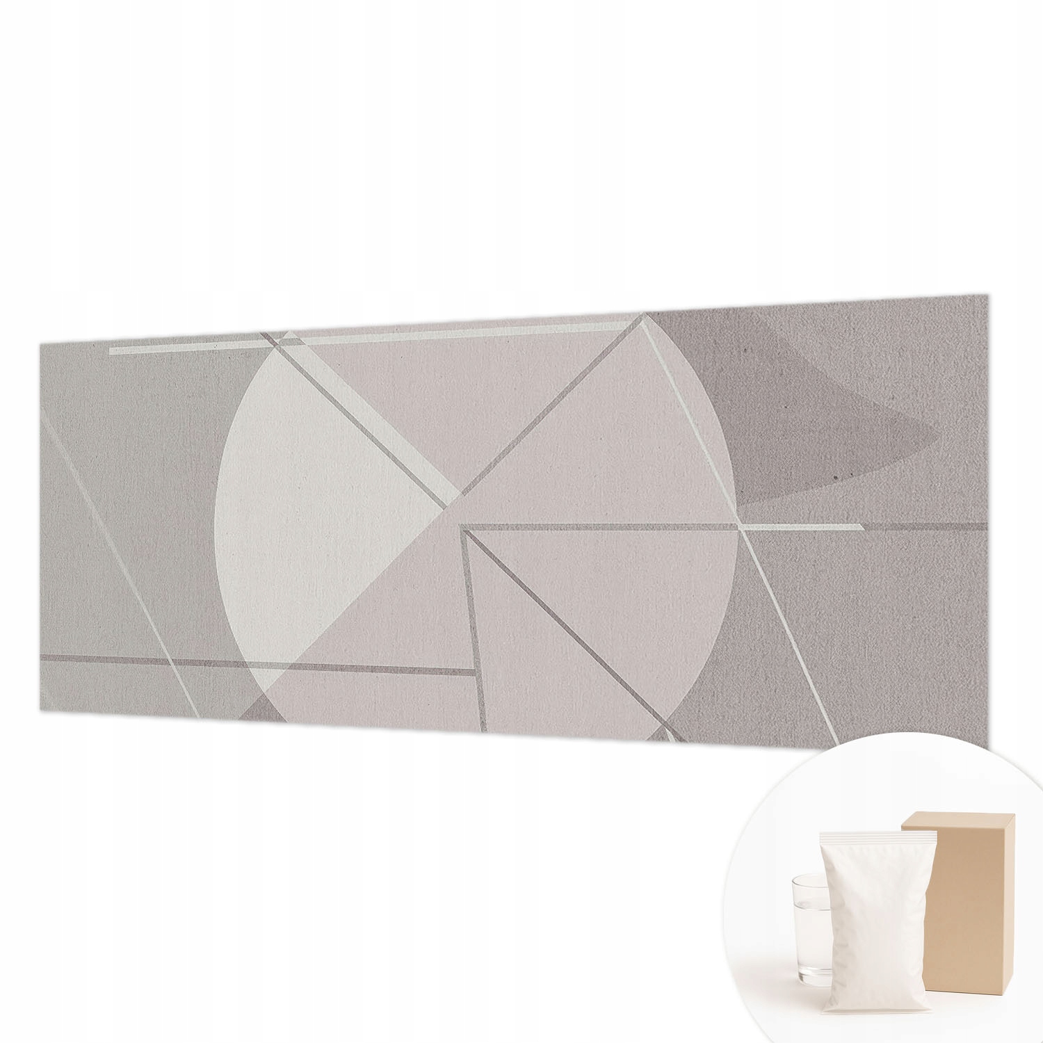 Nástěnná fototapeta do předsíně lepidlo Abstraktní geometrie 250 x 104 cm