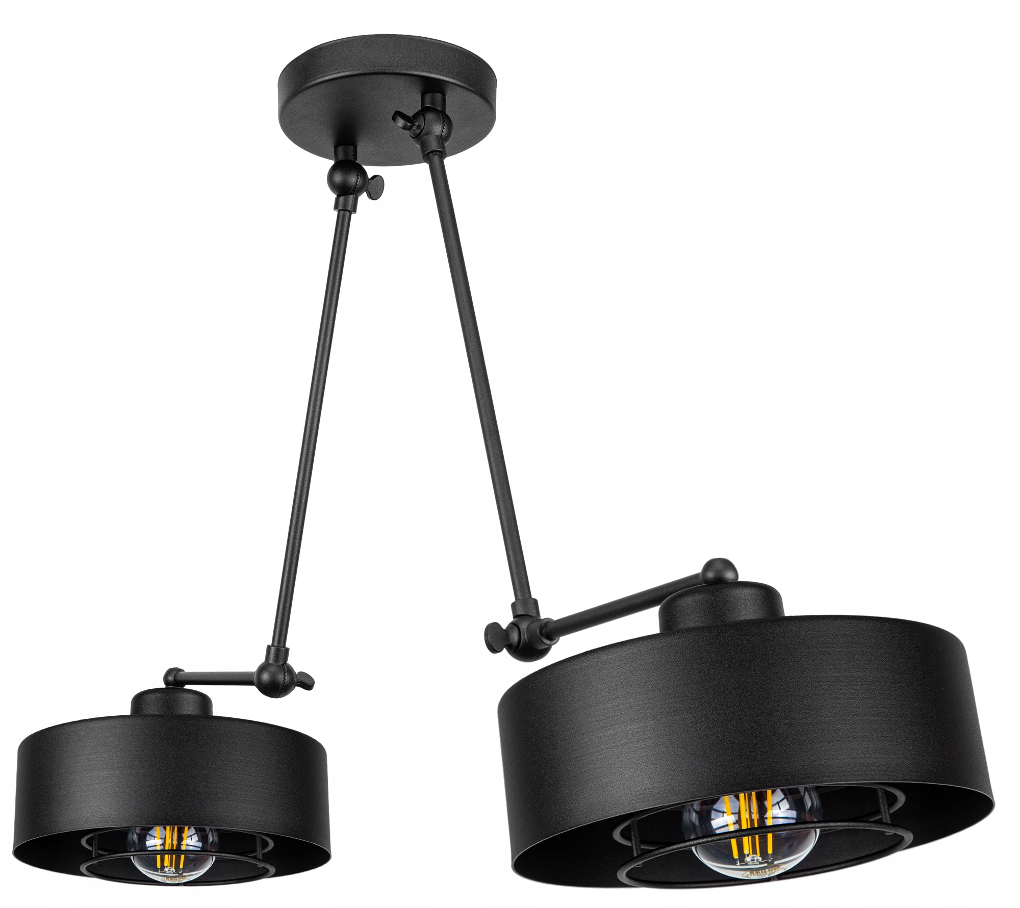

Lampa Sufitowa Plafon Żyrandol Loft Edison Led
