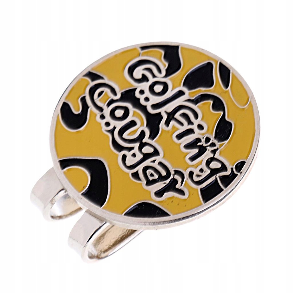 Alloy Golf Ball Marker With Golf Hat Clip Various Patterns Leopard EAN (GTIN) 0716398741349
