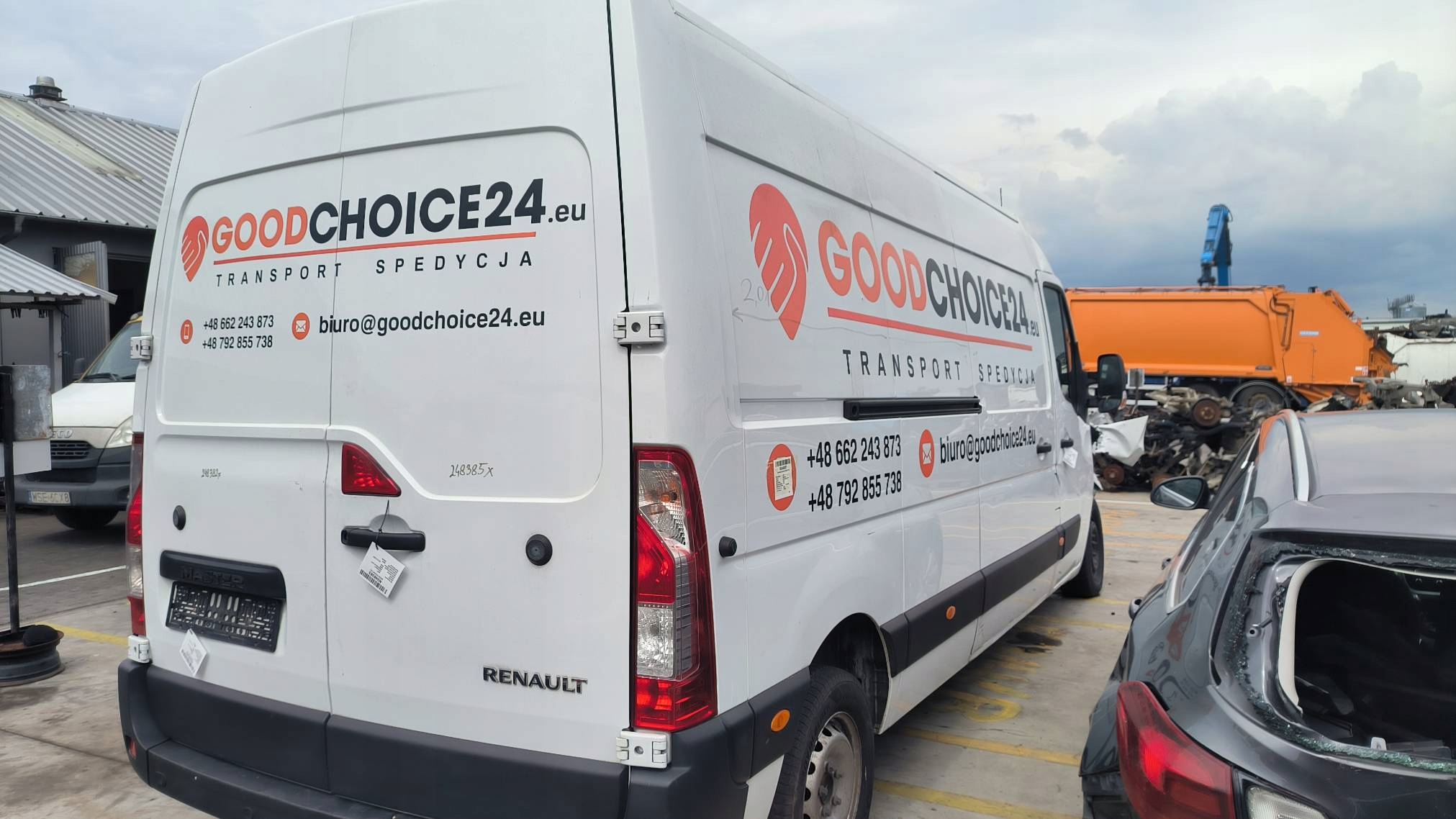 LONGHERONE parafango Destra posteriore lungo 2021 RENAULT MASTER III LIFT