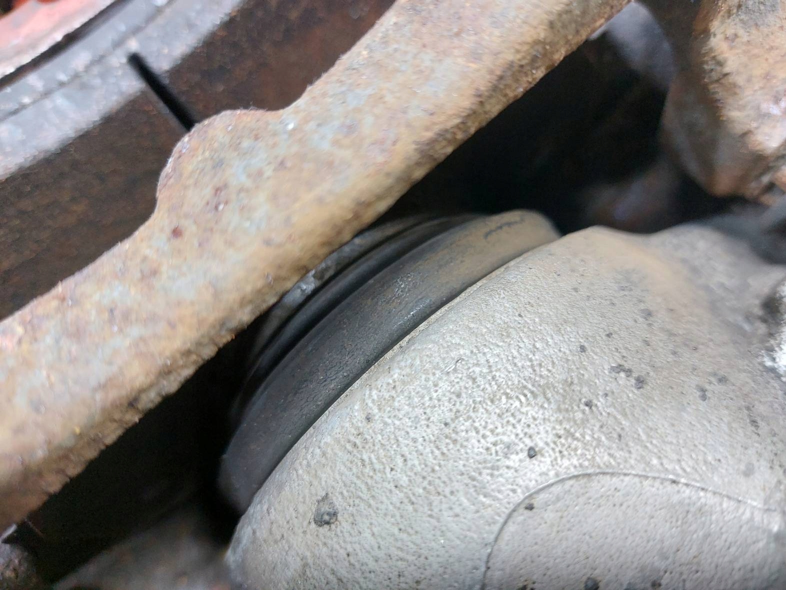 caliper brake left front + right front AUDI A5 8T 2.7 TDI