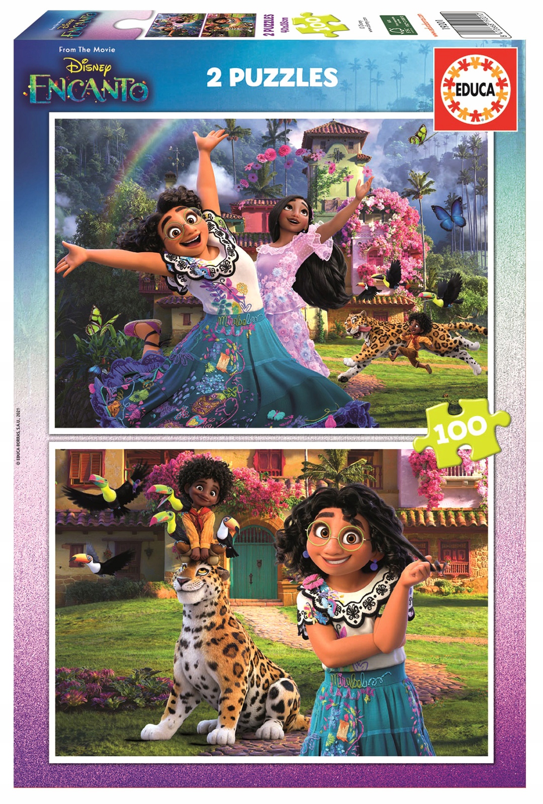 

Educa Puzzle 2 x 100 el Nasze magiczne Encanto