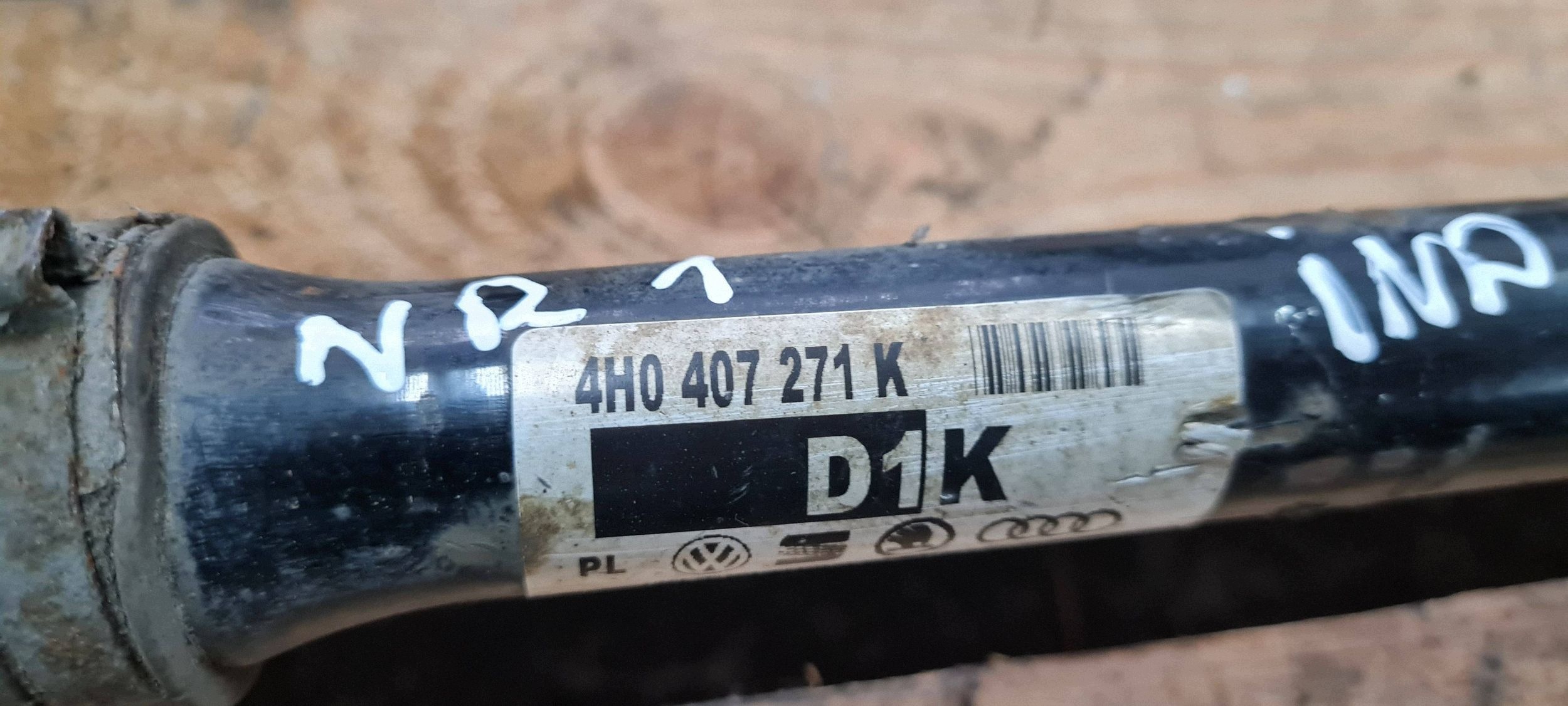 A6 C7 4G LIFT semi-axis semi-axis left right 2.0 TDI 4H0407271K